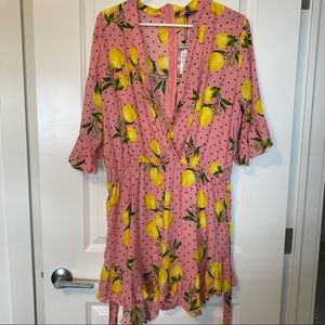 Boohoo ruffle romper